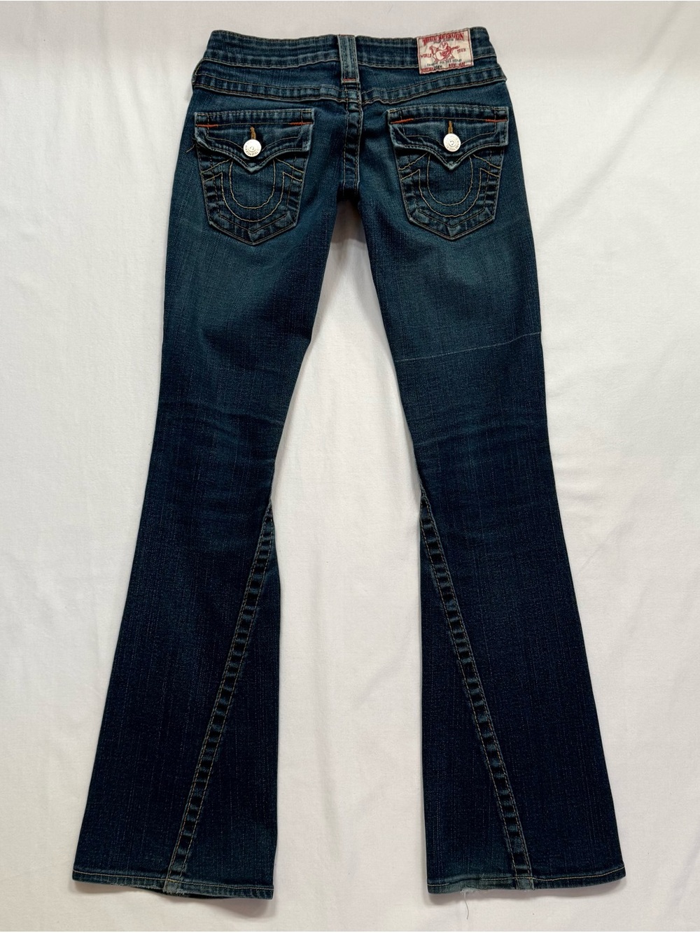 Vintage True Religion Low Rise Flared Jeans